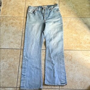 Signature by Levi Strauss Light Blue Women's Wide Leg Jeans